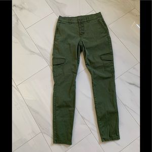 CAbi Button Fly Cargo pants, Size 8